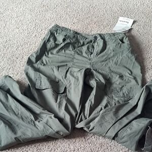 Olive Cargo Pants for Women